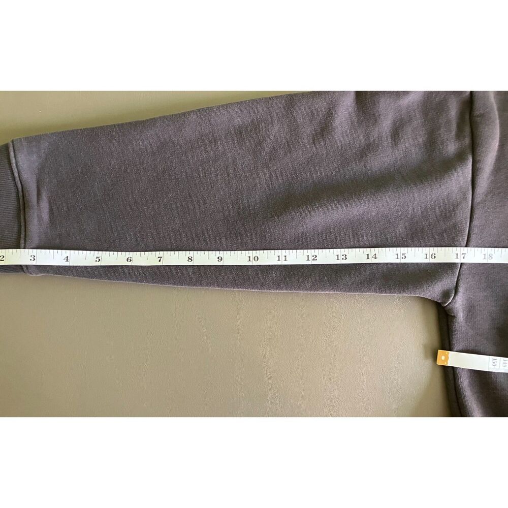 Upwest high neck zip up fleece lined sweat jacket - Picture 9 of 10
